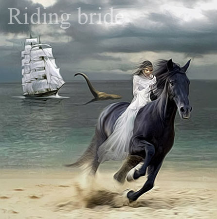 Riding bride